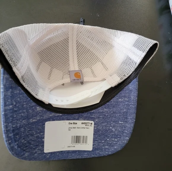 Carhartt 105277 - Jersey Mesh-Back Crafted Patch Cap - Picture 2 of 2